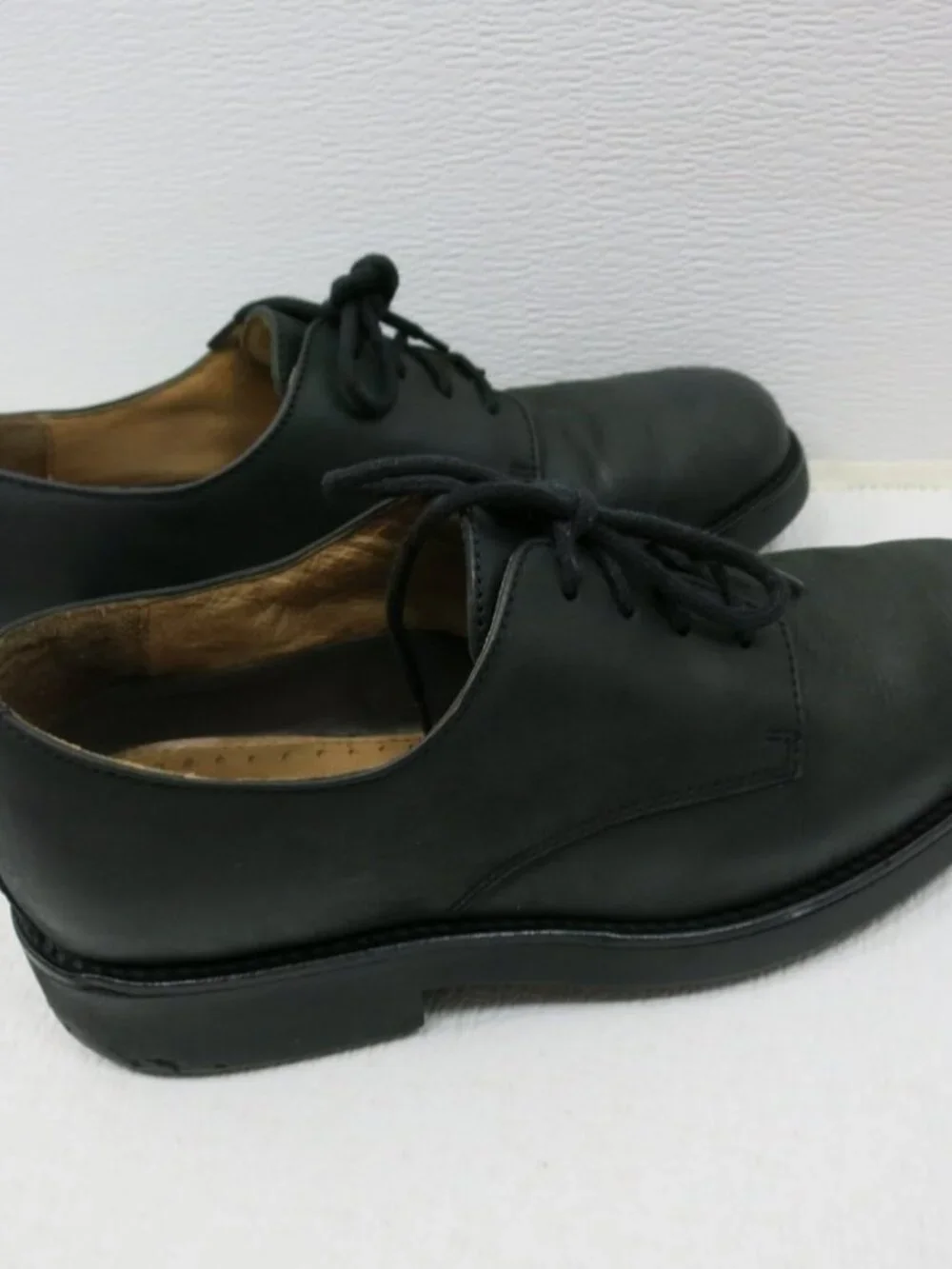 Lands' End Oil Tanned Leather Comfort Oxfords Men's Footwear Dress Shoes Sz 7 D